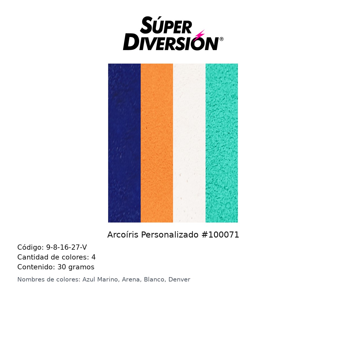 Arcoiris Personalizado #100071