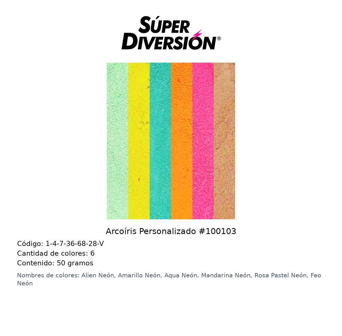 Arcoiris Personalizado #100103