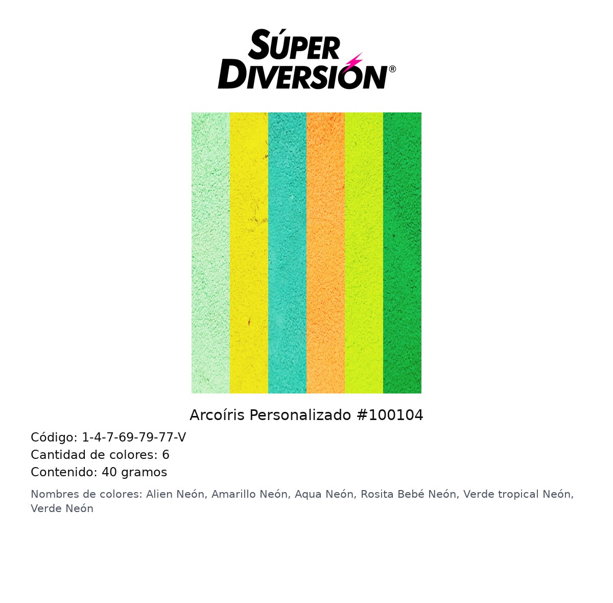 Arcoiris Personalizado #100104