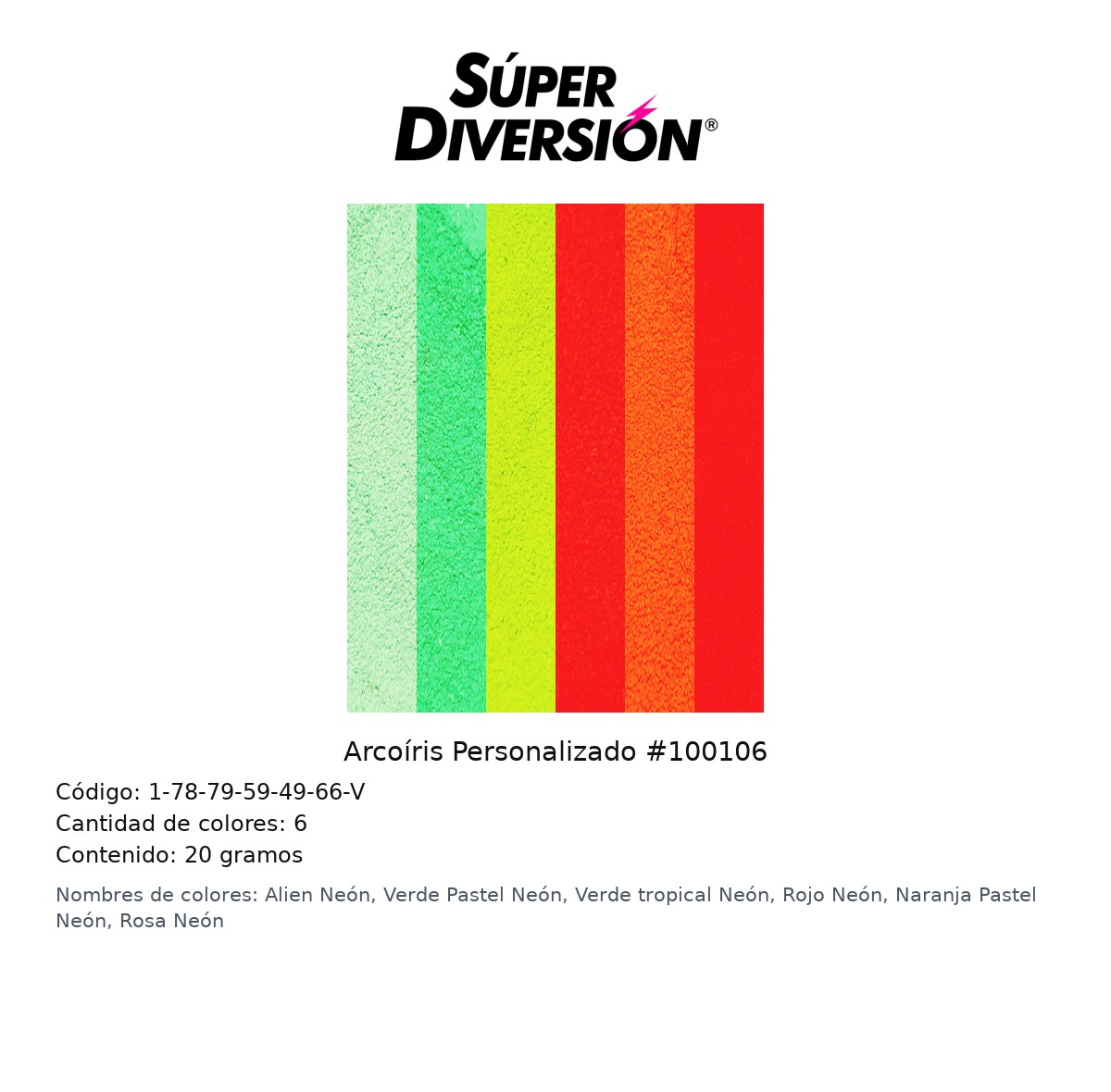 Arcoiris Personalizado #100106