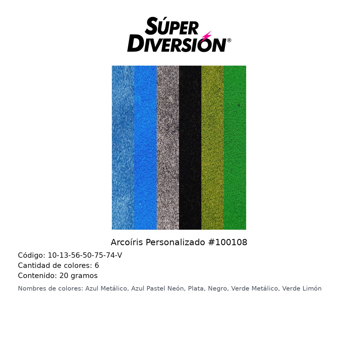 Arcoiris Personalizado #100108