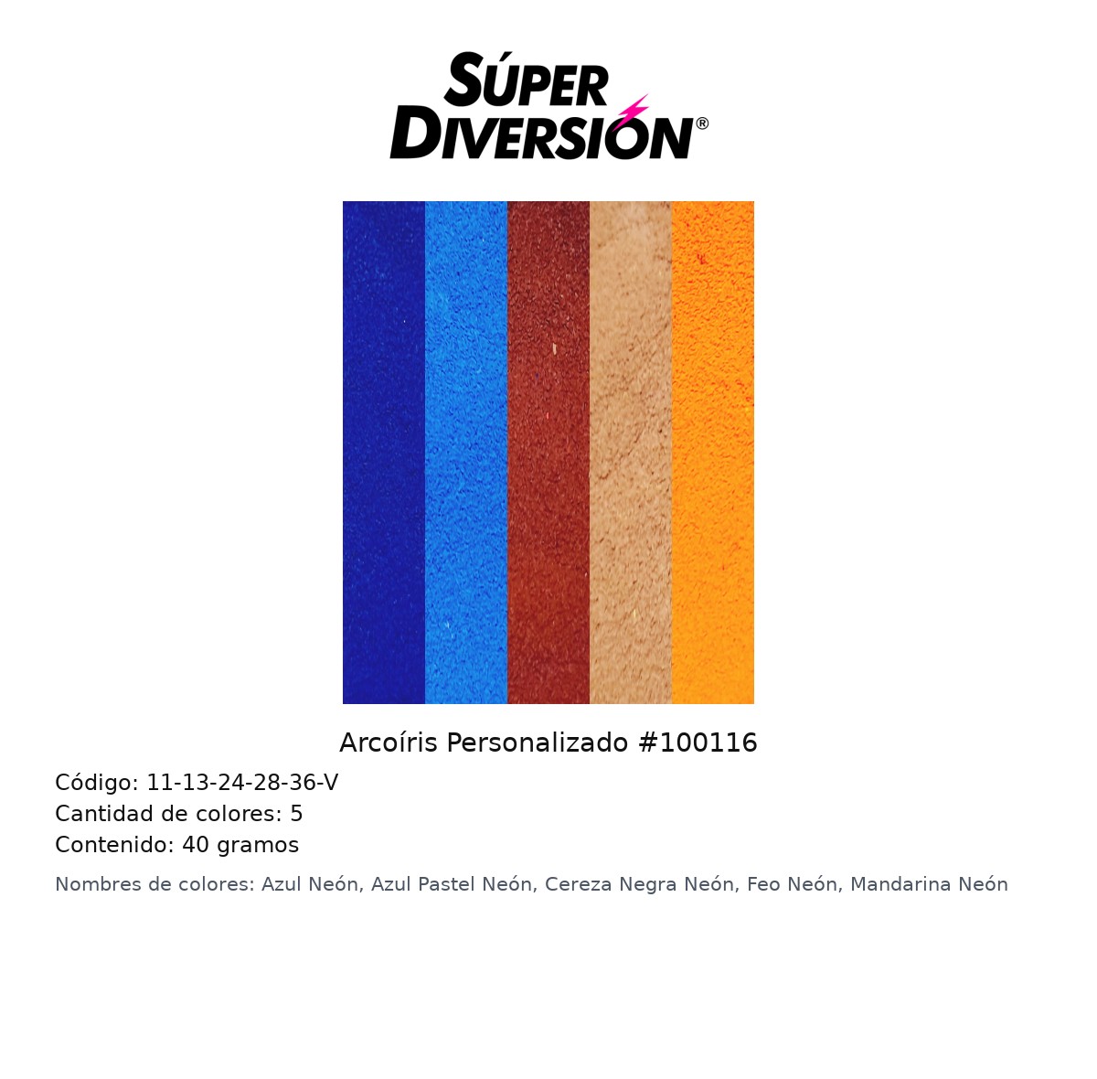 Arcoiris Personalizado #100116
