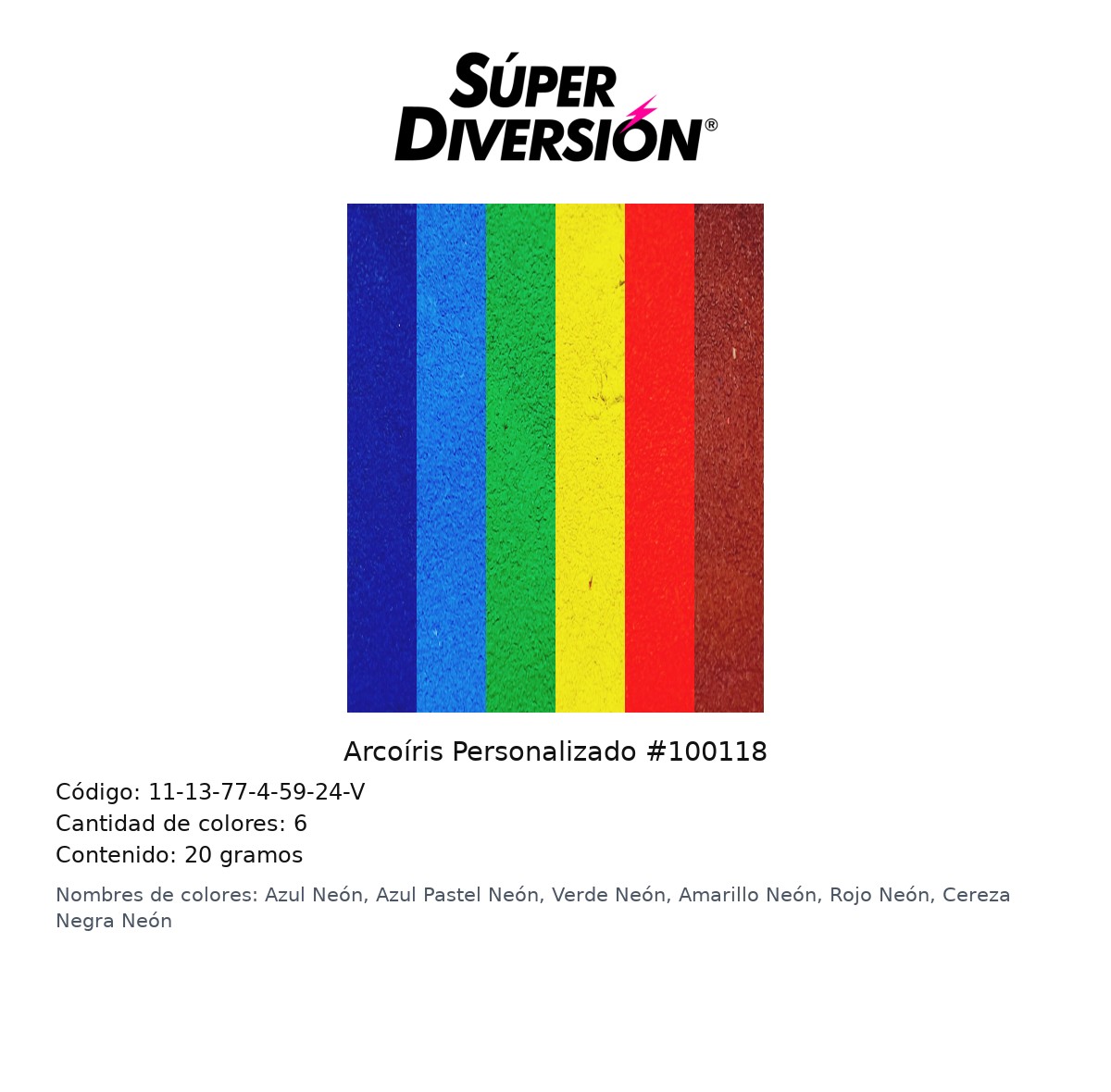 Arcoiris Personalizado #100118