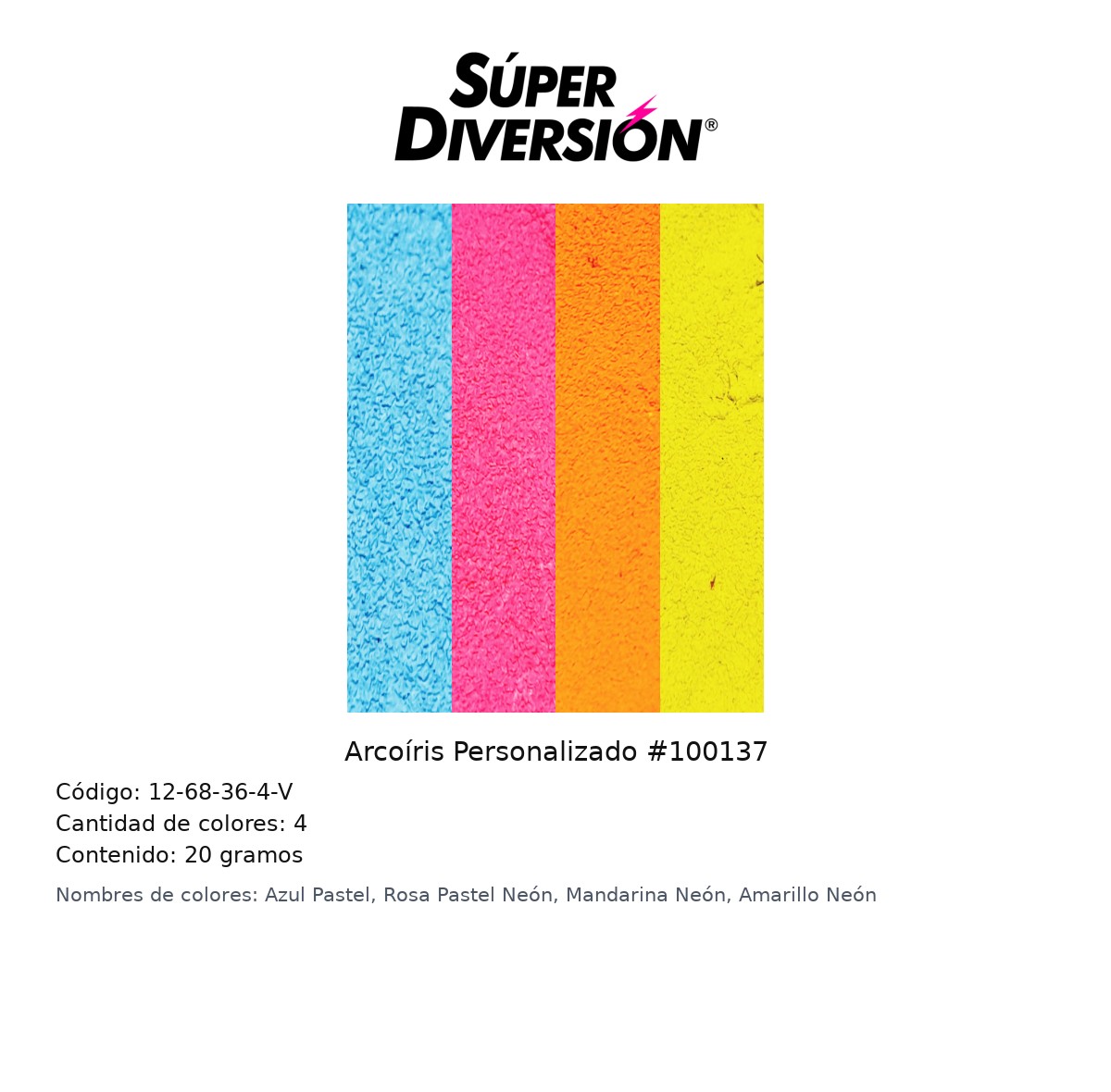 Arcoiris Personalizado #100137