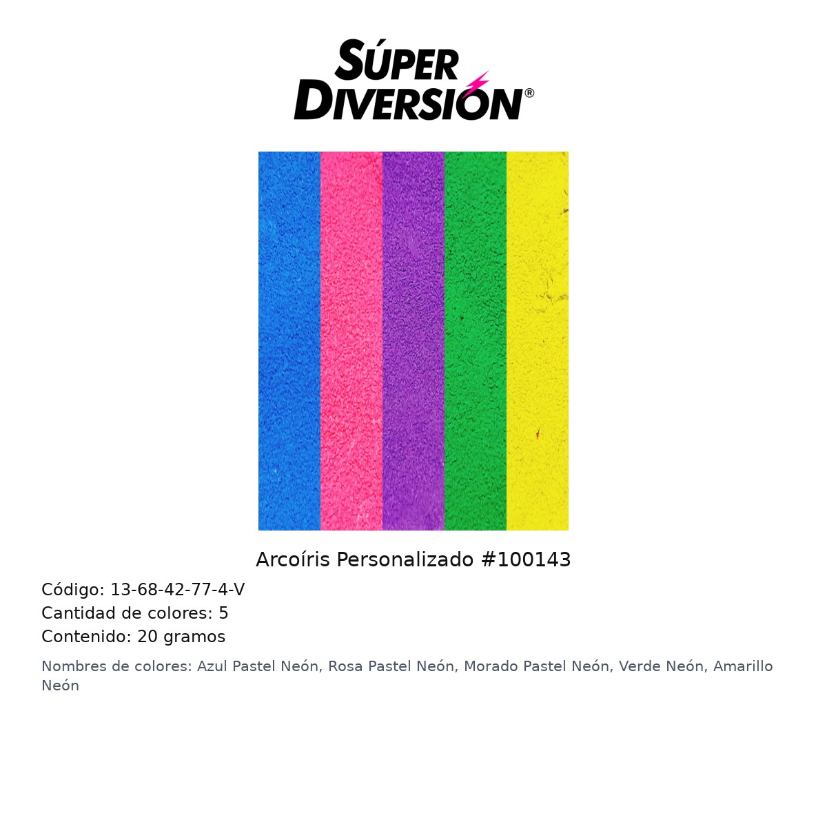 Arcoiris Personalizado #100143