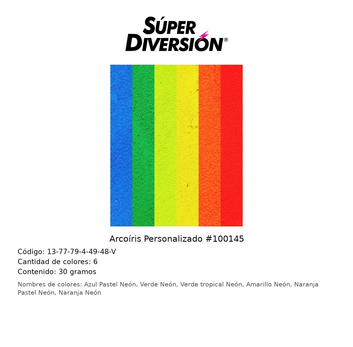 Arcoiris Personalizado #100145