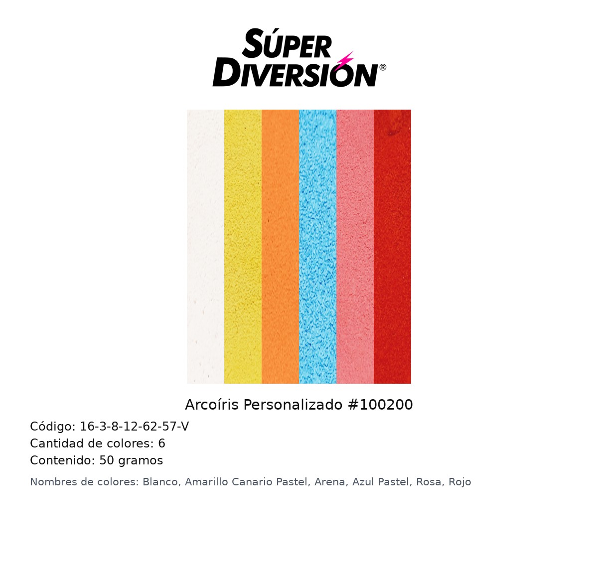 Arcoiris Personalizado #100200