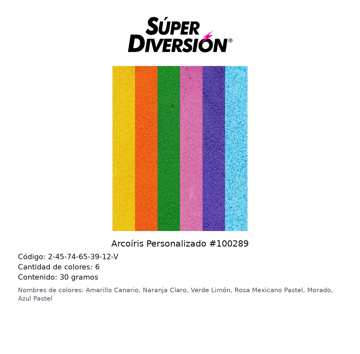 Arcoiris Personalizado #100289