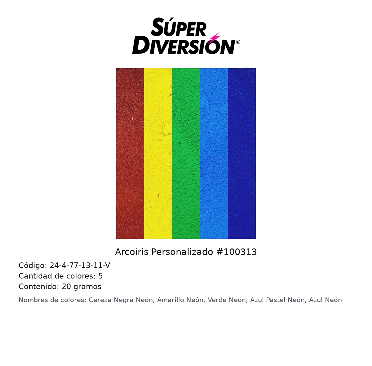 Arcoiris Personalizado #100313