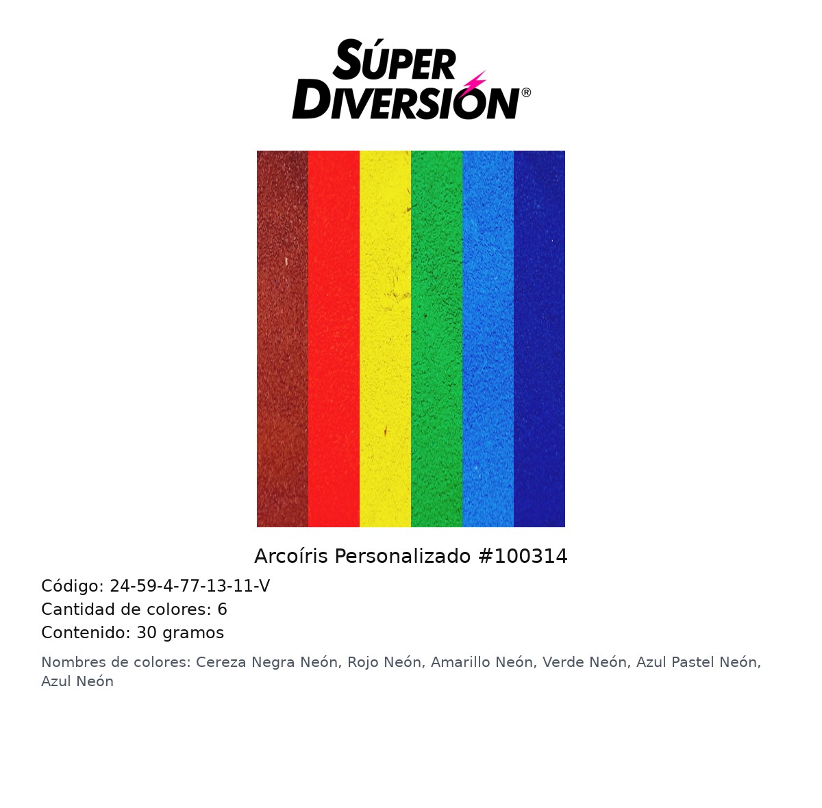 Arcoiris Personalizado #100314