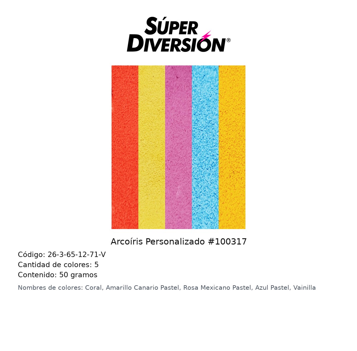 Arcoiris Personalizado #100317