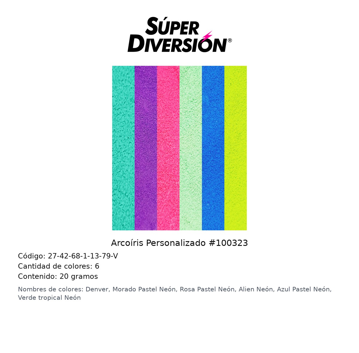 Arcoiris Personalizado #100323