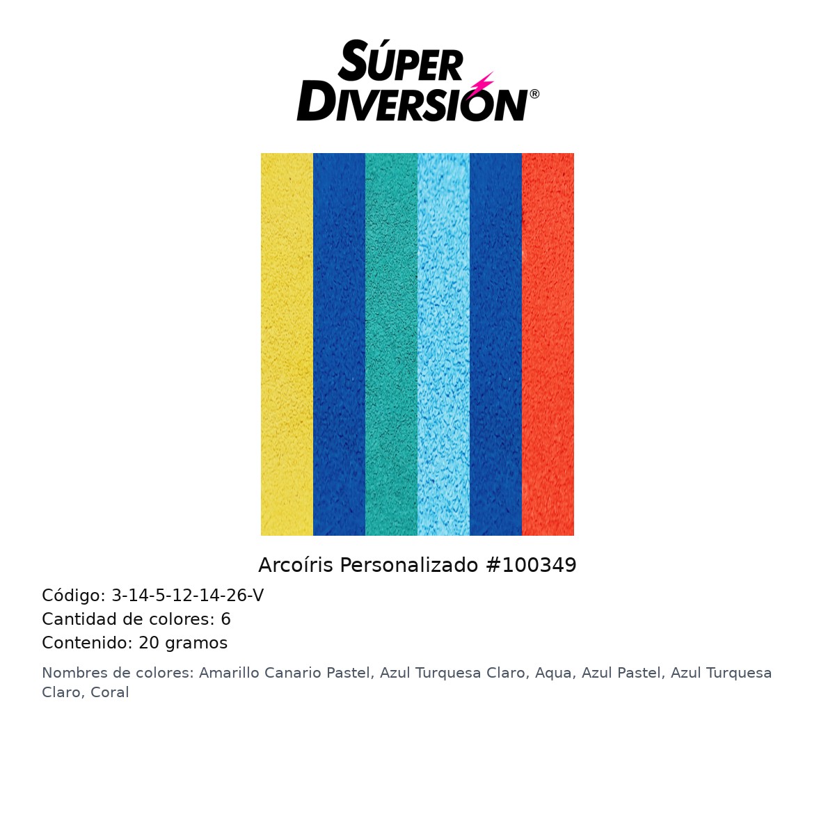 Arcoiris Personalizado #100349