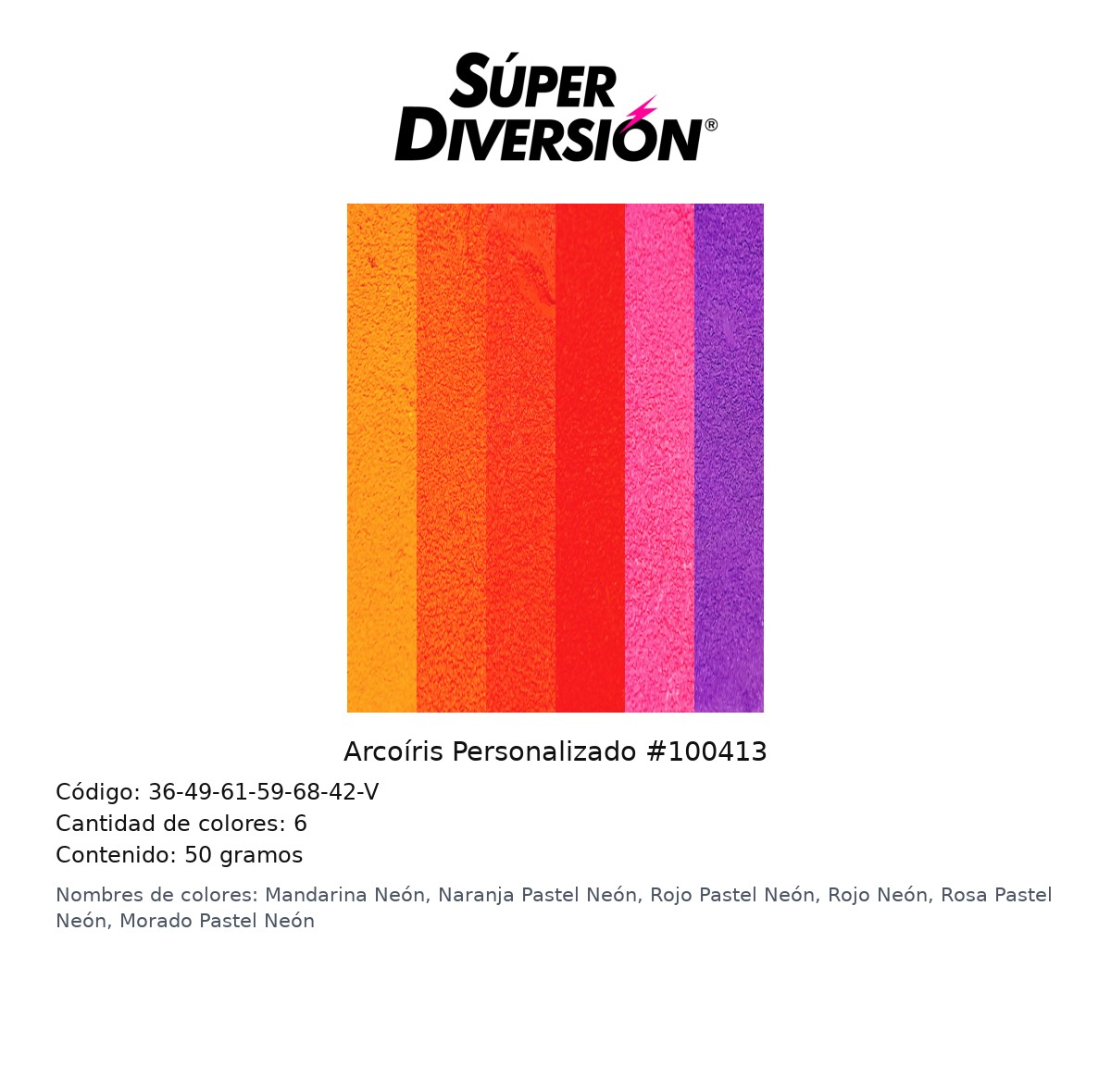 Arcoiris Personalizado #100413