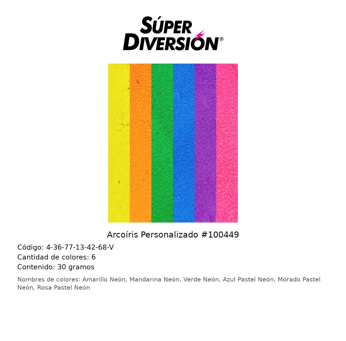 Arcoiris Personalizado #100449
