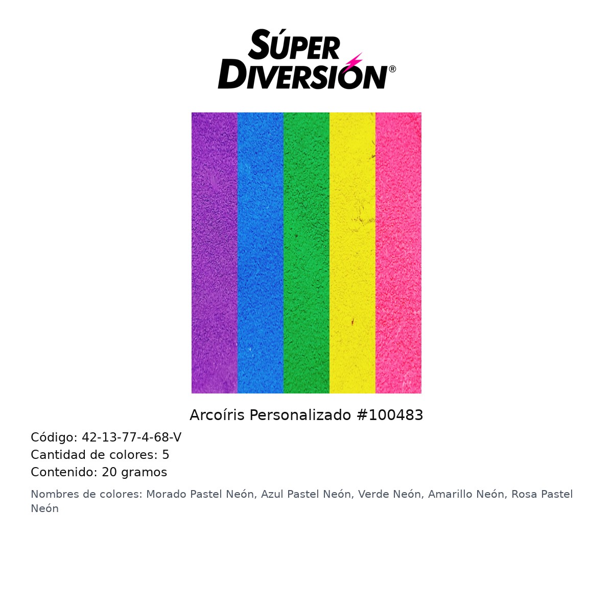 Arcoiris Personalizado #100483