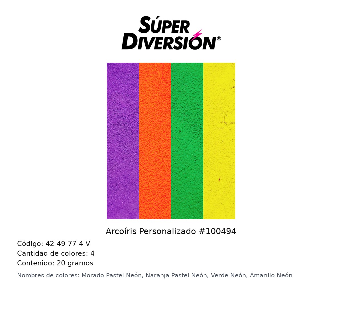 Arcoiris Personalizado #100494