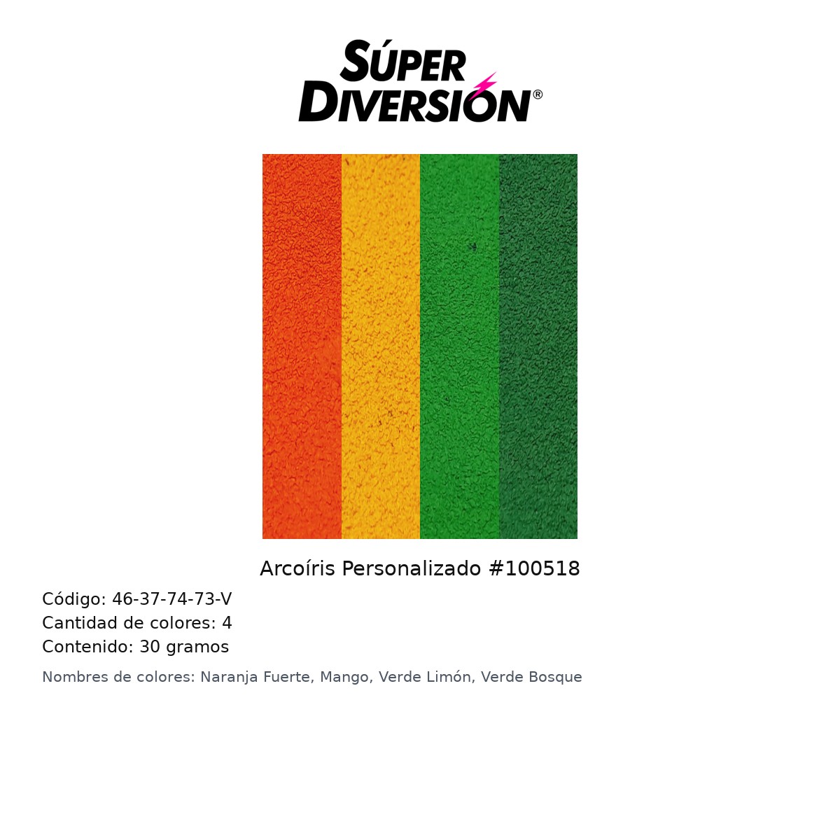 Arcoiris Personalizado #100518