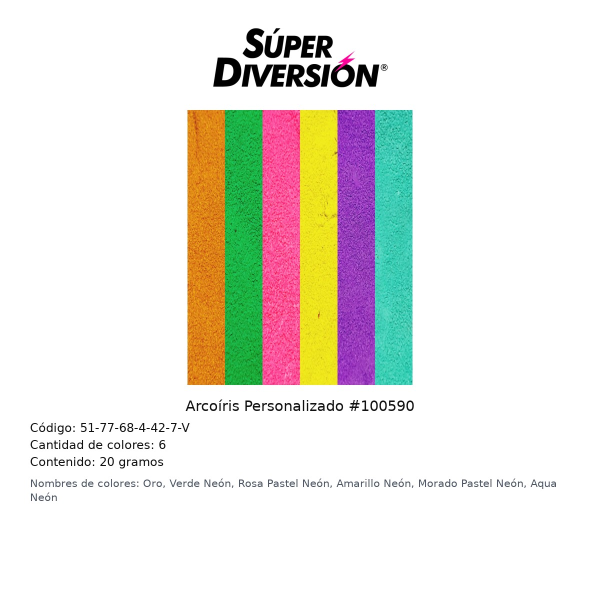 Arcoiris Personalizado #100590