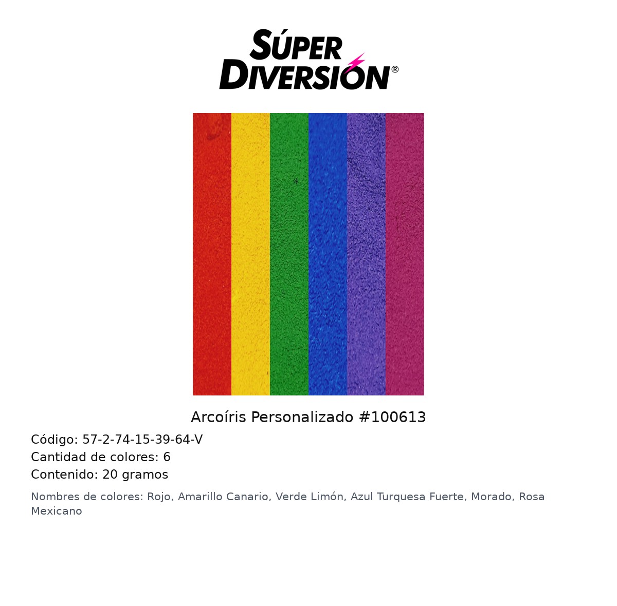 Arcoiris Personalizado #100613