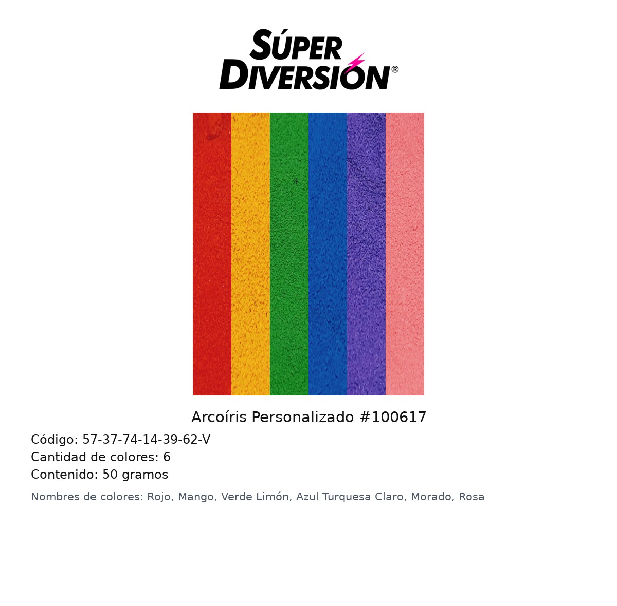 Arcoiris Personalizado #100617
