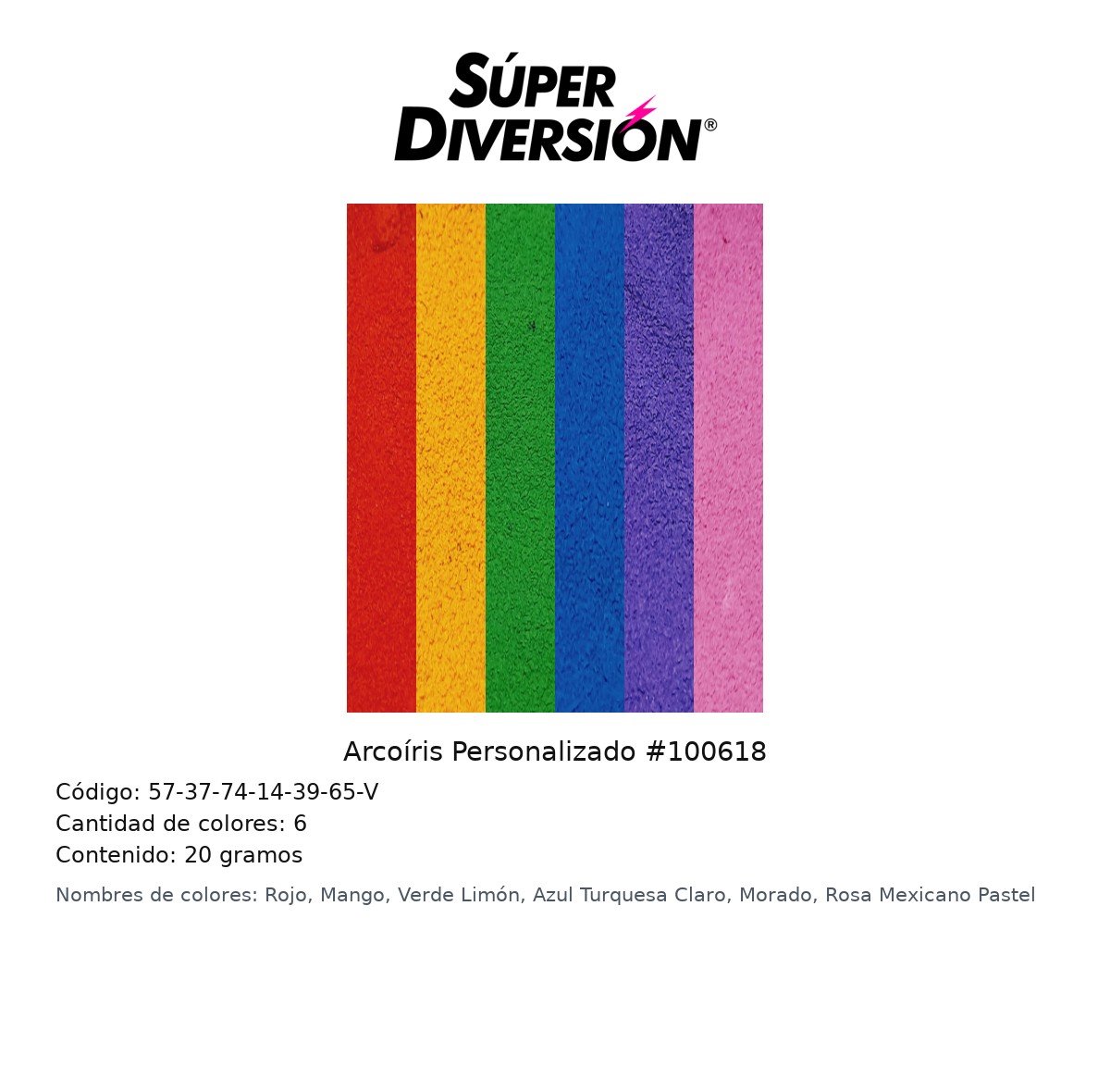 Arcoiris Personalizado #100618