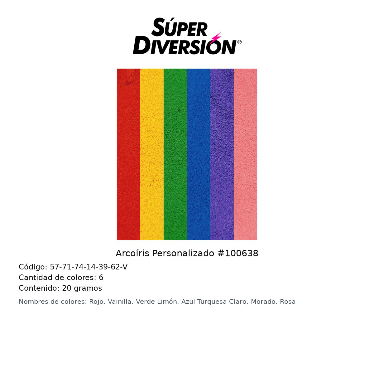 Arcoiris Personalizado #100638