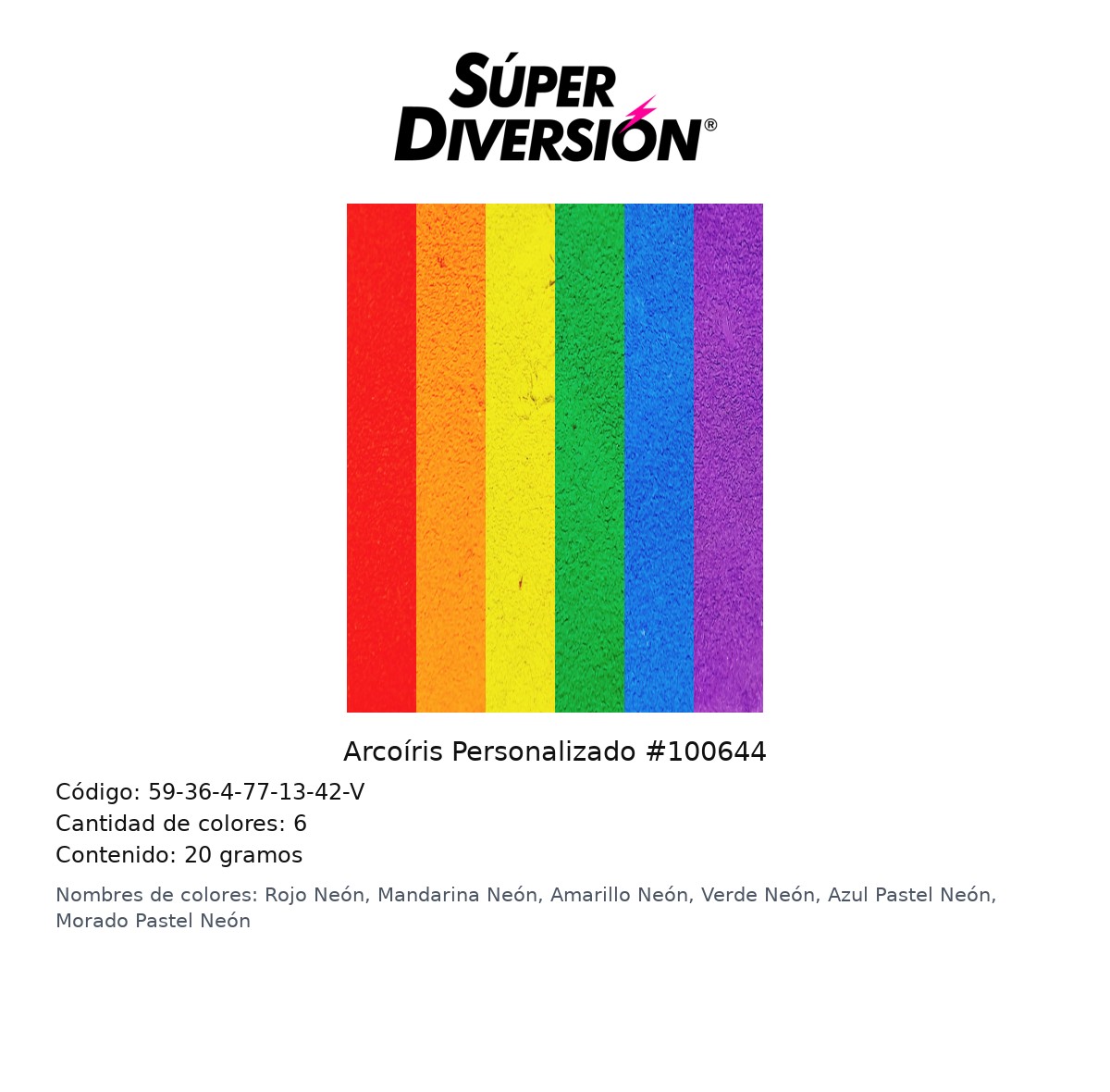 Arcoiris Personalizado #100644