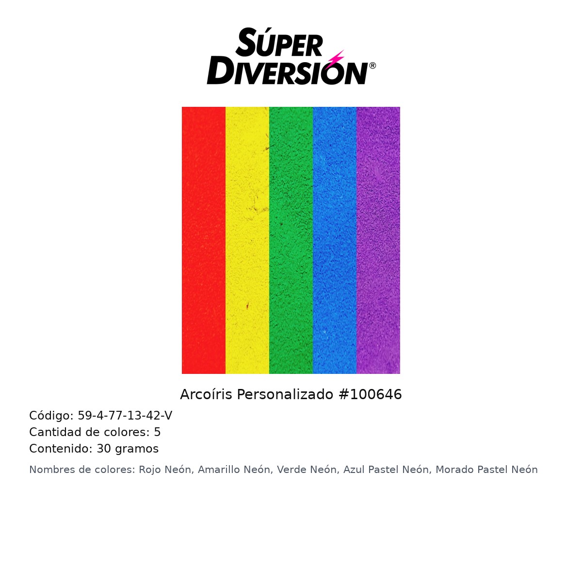 Arcoiris Personalizado #100646