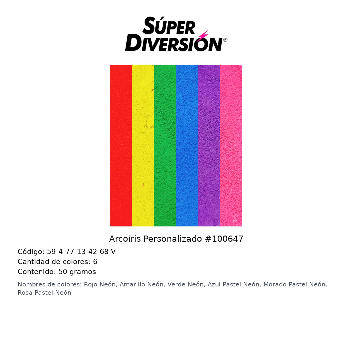 Arcoiris Personalizado #100647