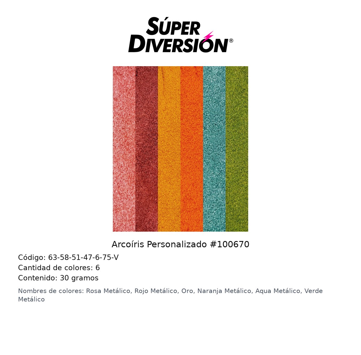 Arcoiris Personalizado #100670