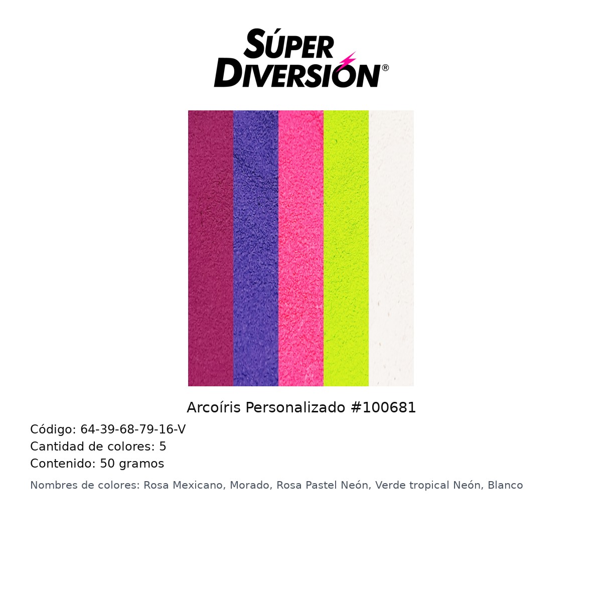 Arcoiris Personalizado #100681