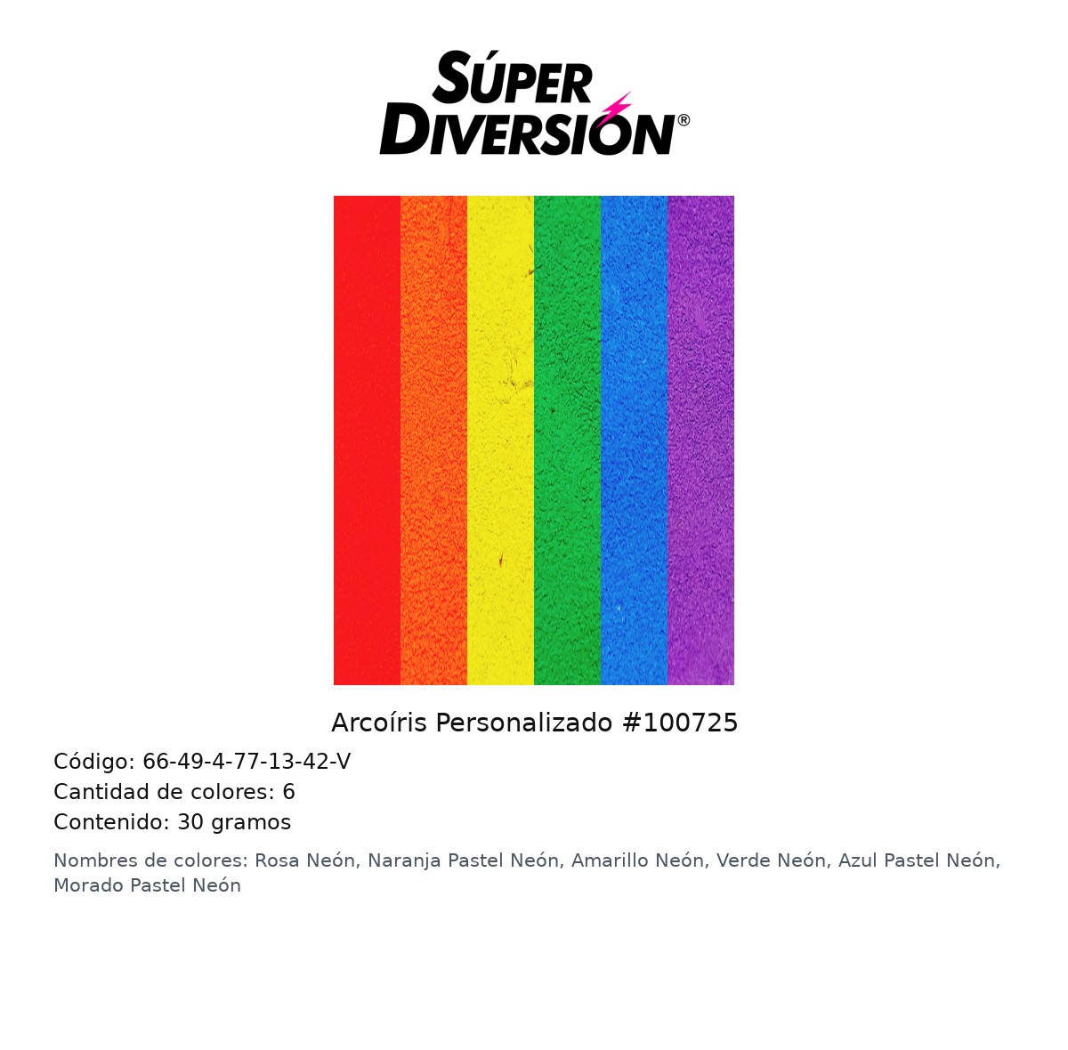 Arcoiris Personalizado #100725