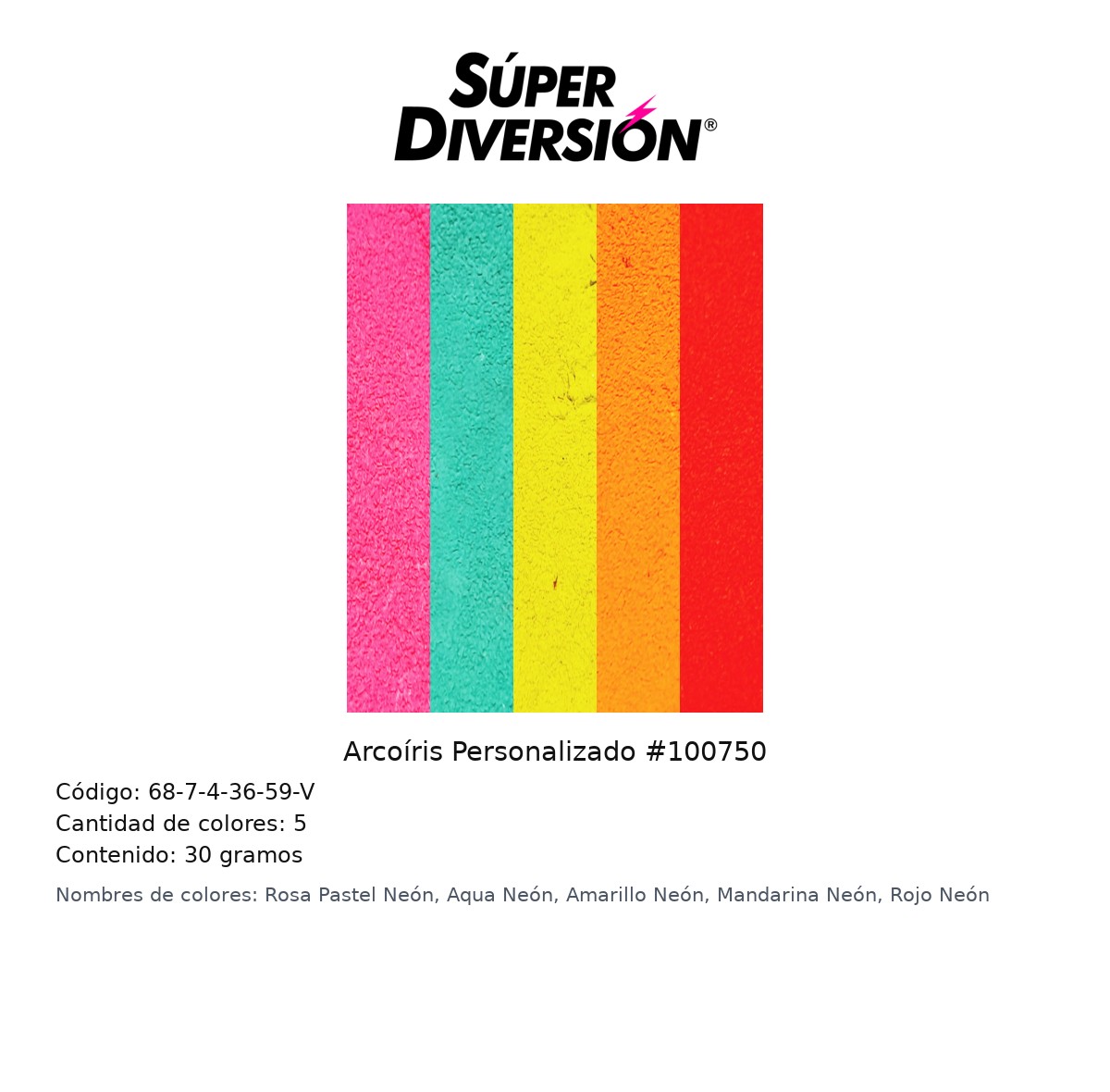 Arcoiris Personalizado #100750