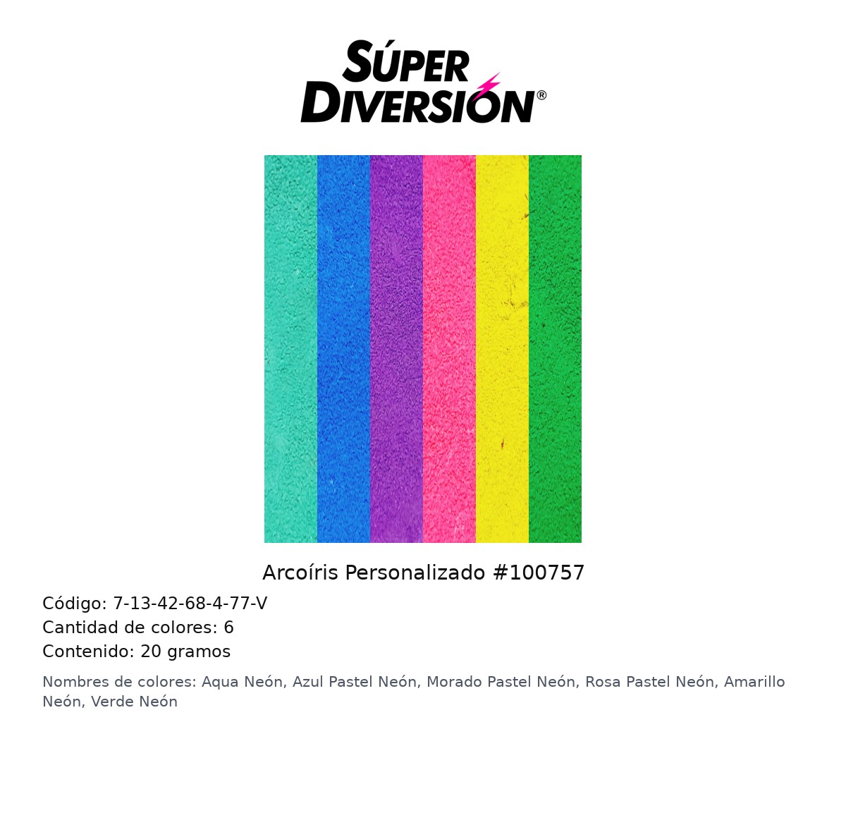 Arcoiris Personalizado #100757