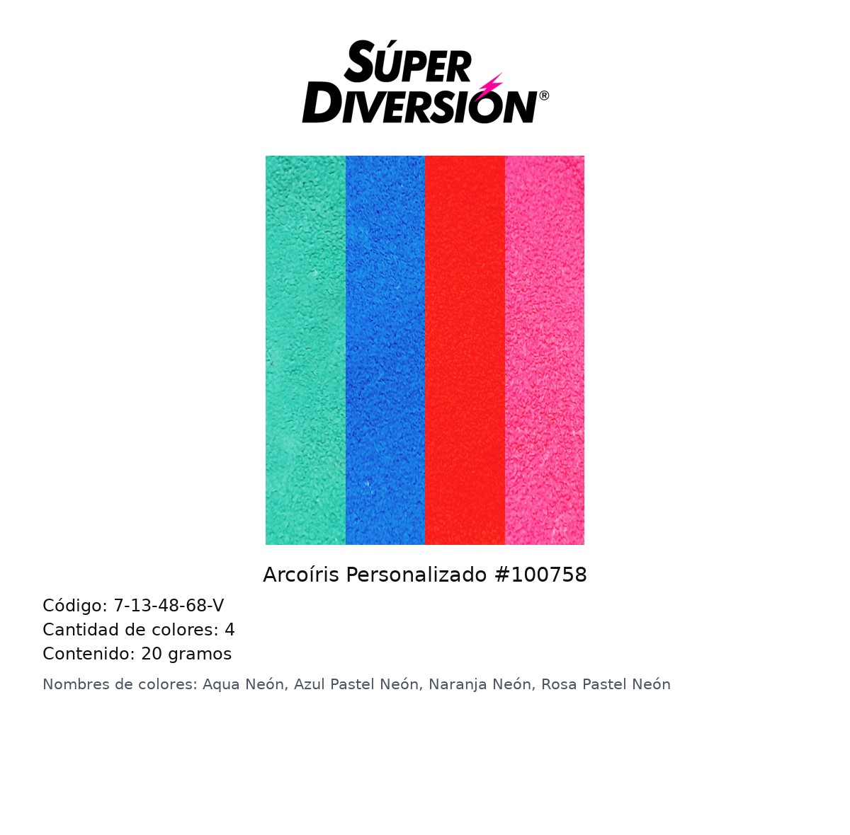 Arcoiris Personalizado #100758
