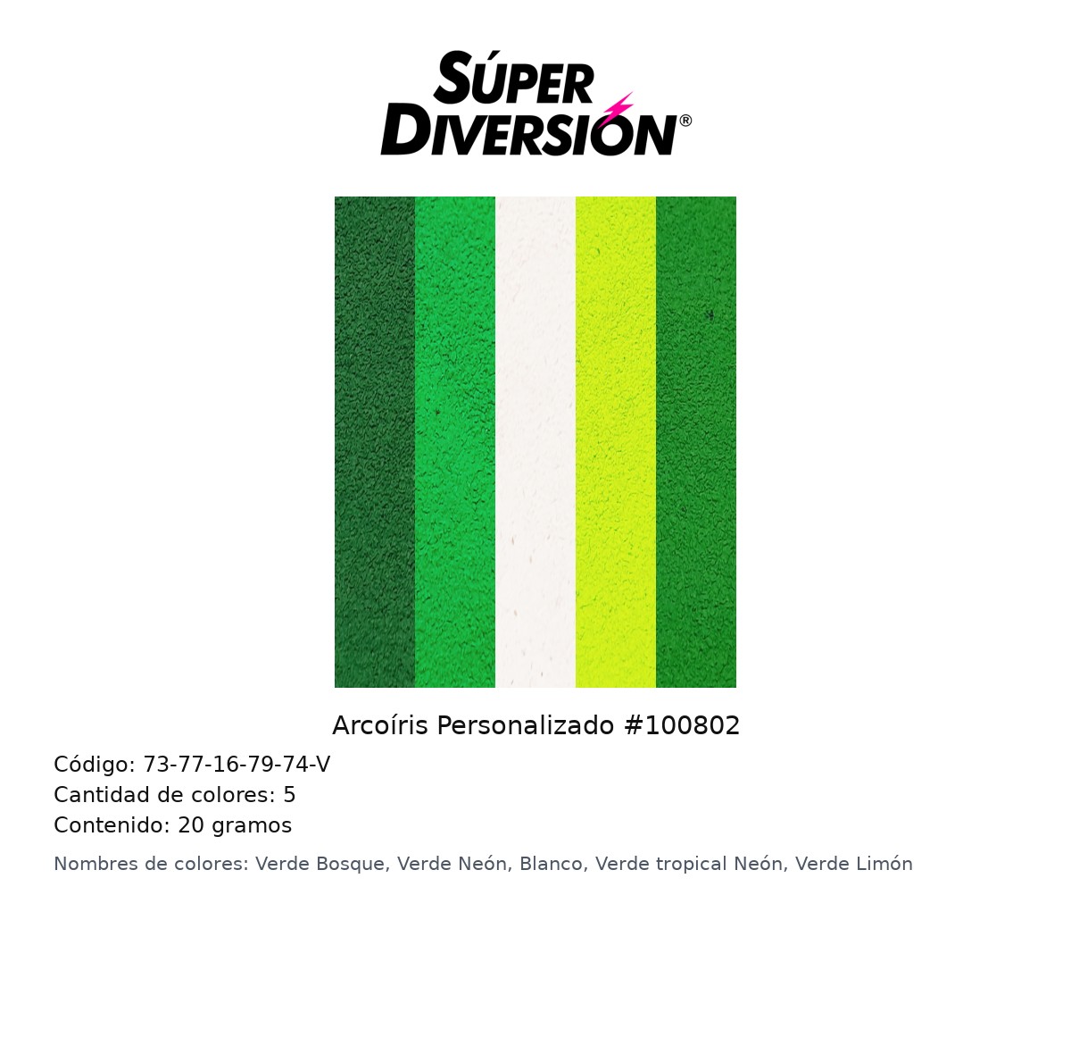 Arcoiris Personalizado #100802