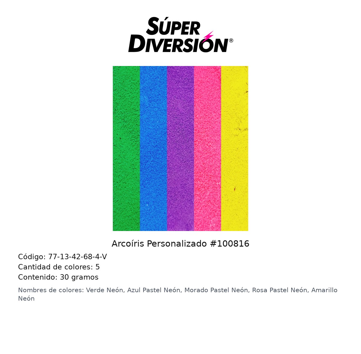 Arcoiris Personalizado #100816
