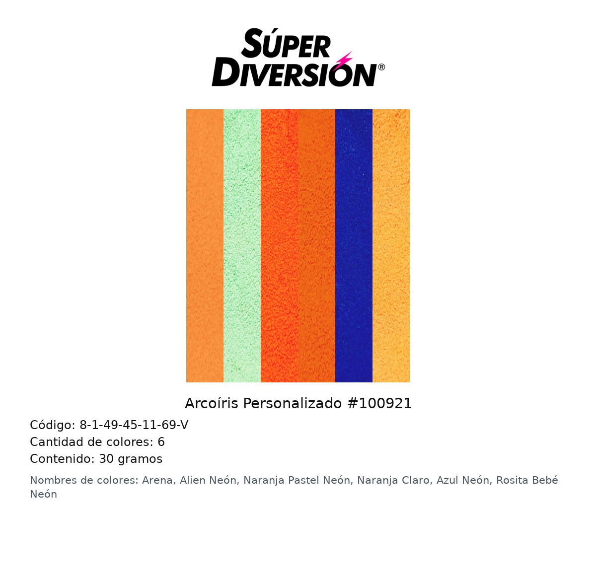 Arcoiris Personalizado #100921