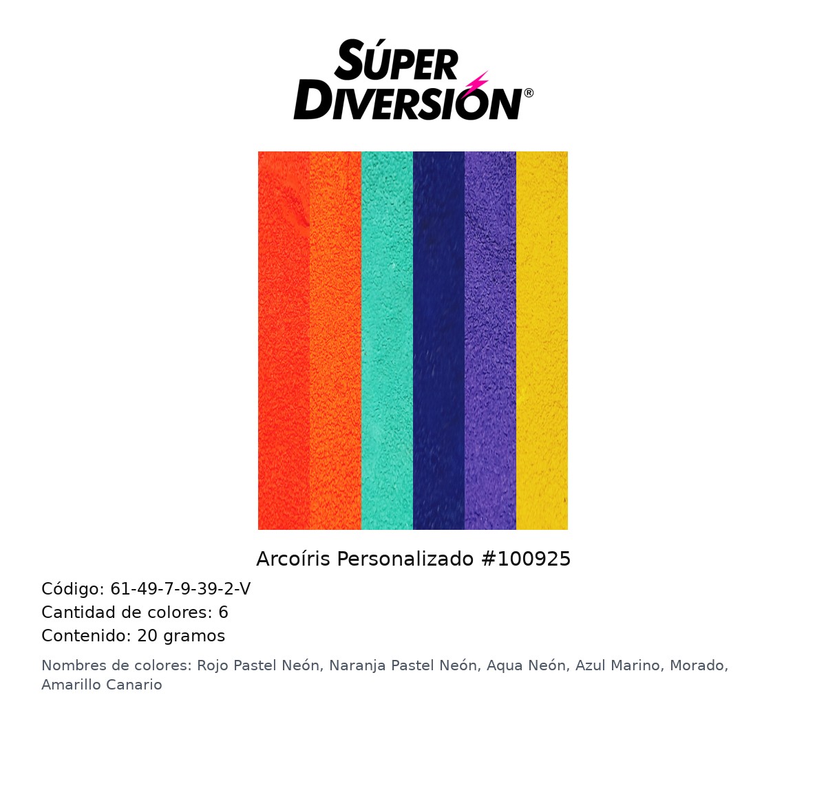 Arcoiris Personalizado #100925