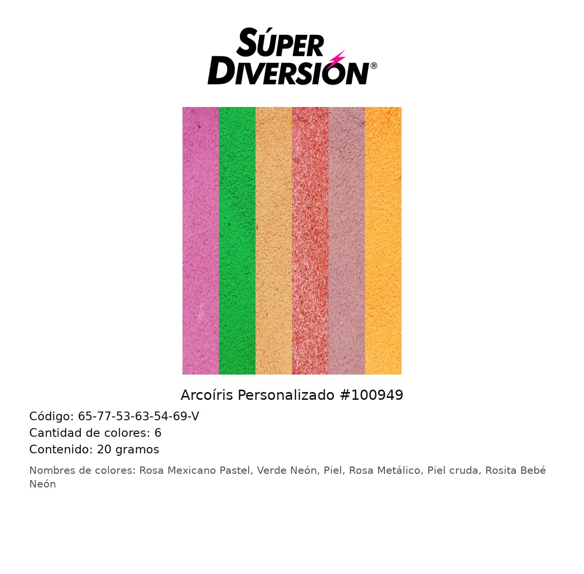 Arcoiris Personalizado #100949