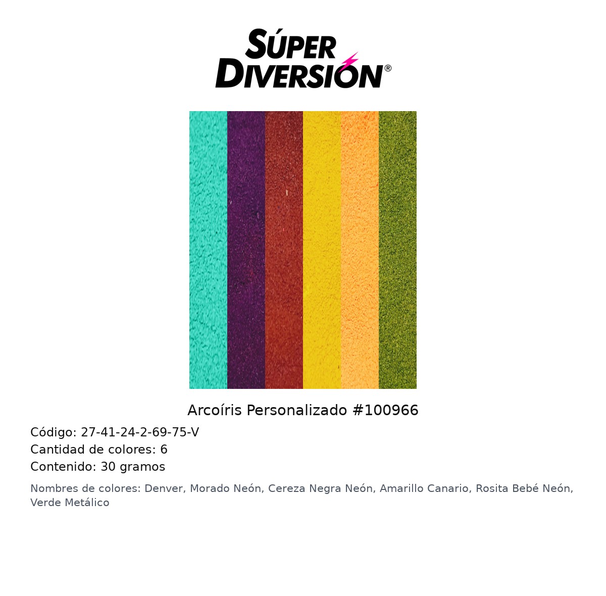 Arcoiris Personalizado #100966