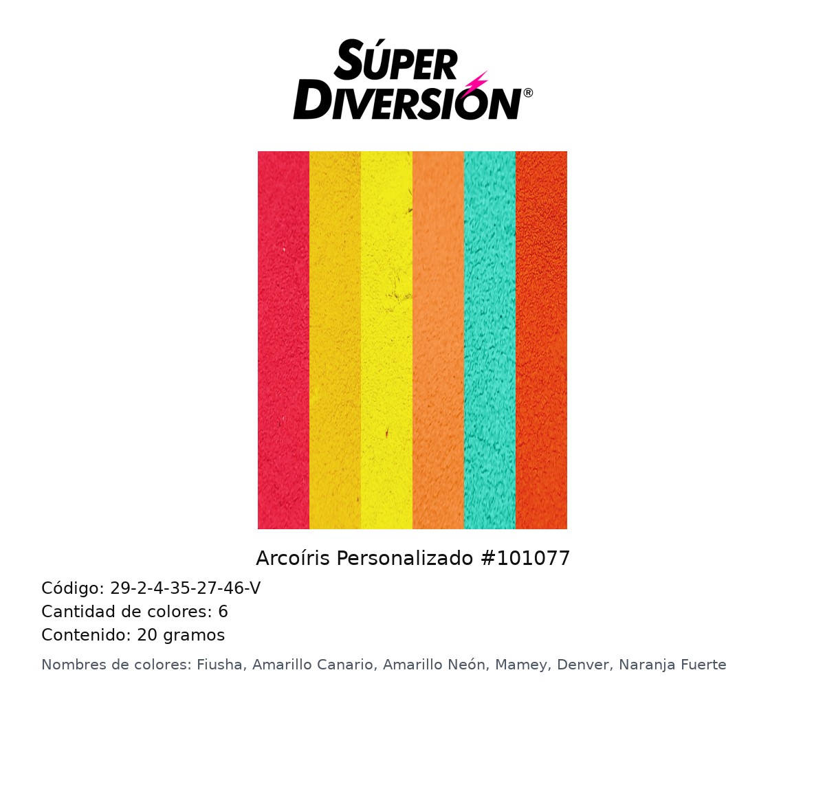 Arcoiris Personalizado #101077