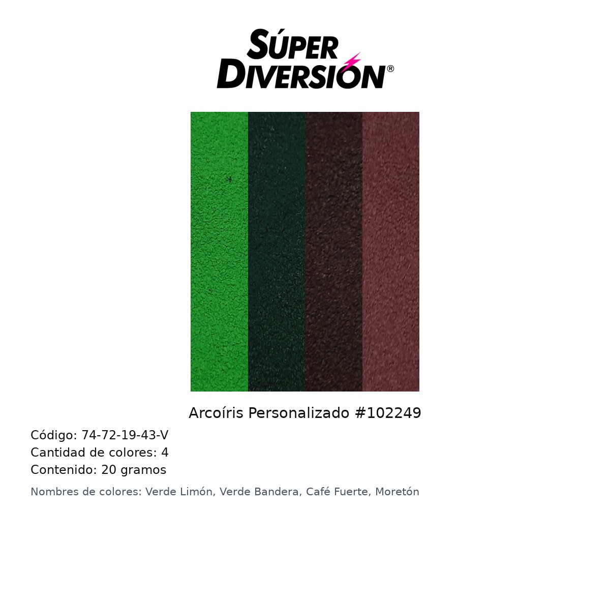Arcoiris Personalizado #102249