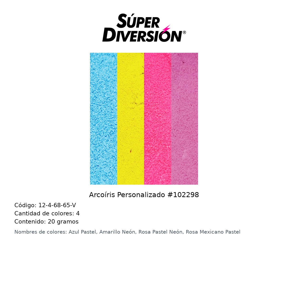 Arcoiris Personalizado #102298