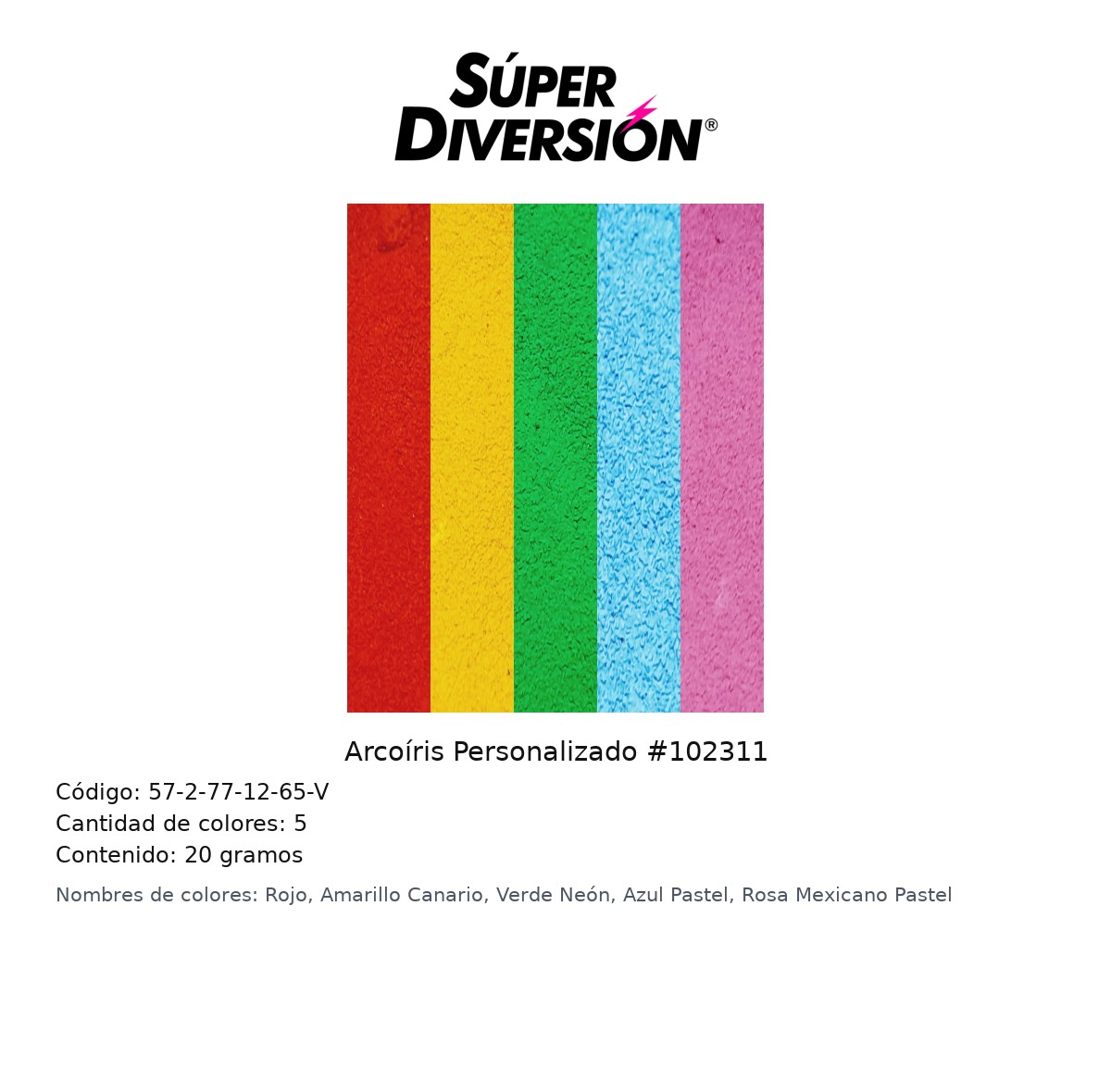 Arcoiris Personalizado #102311