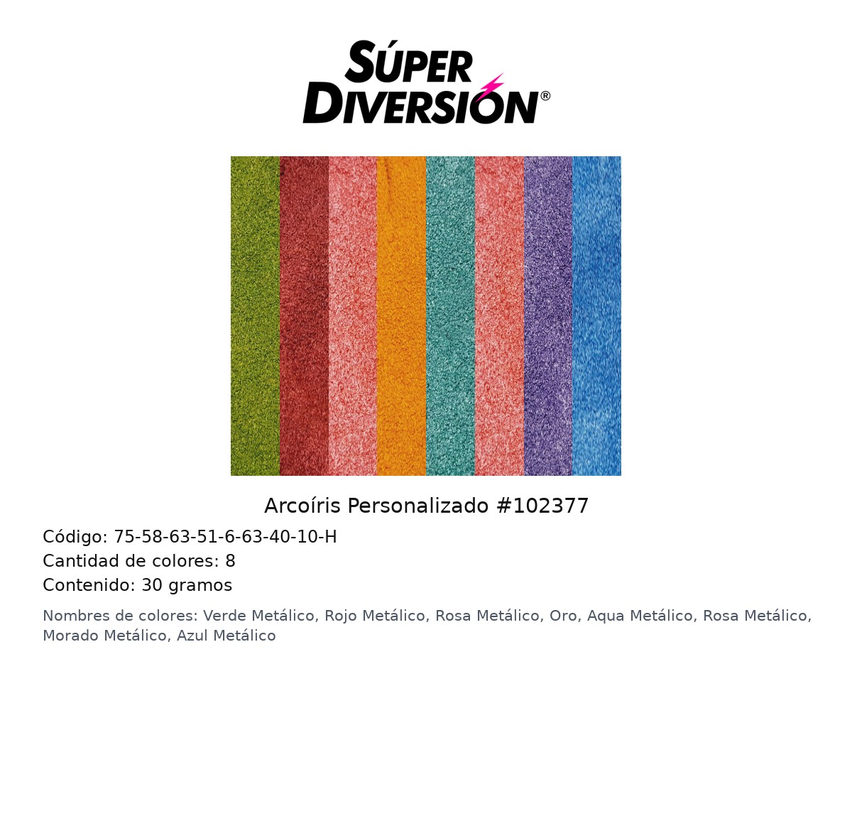 Arcoiris Personalizado #102377
