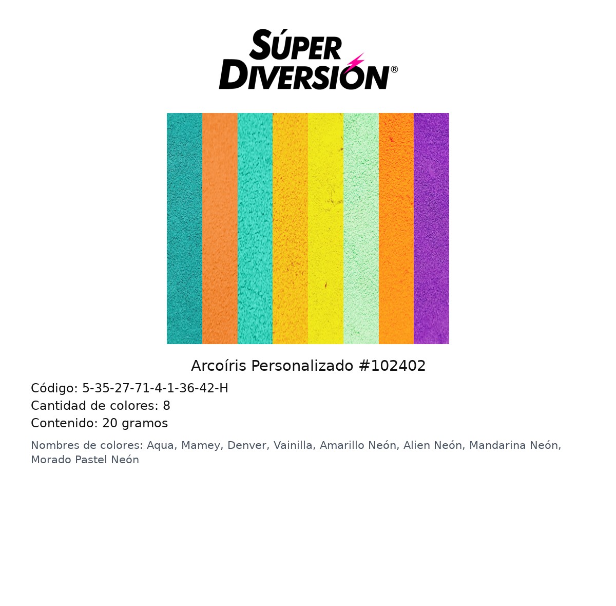Arcoiris Personalizado #102402
