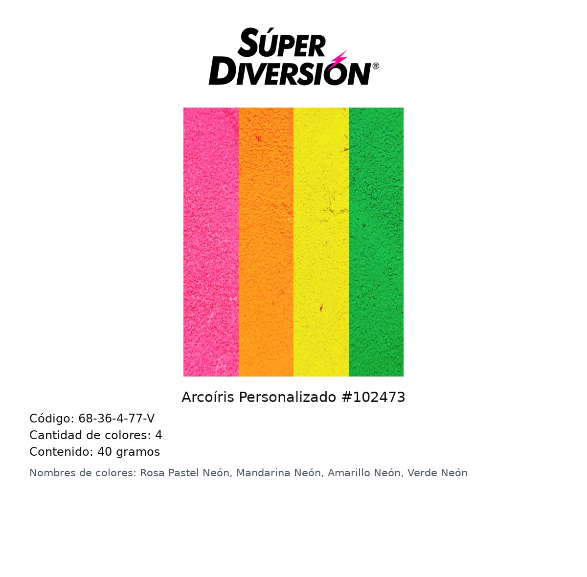 Arcoiris Personalizado #102473