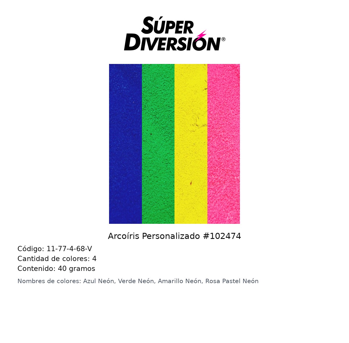 Arcoiris Personalizado #102474